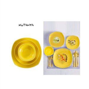 24-piece colorful dinner set